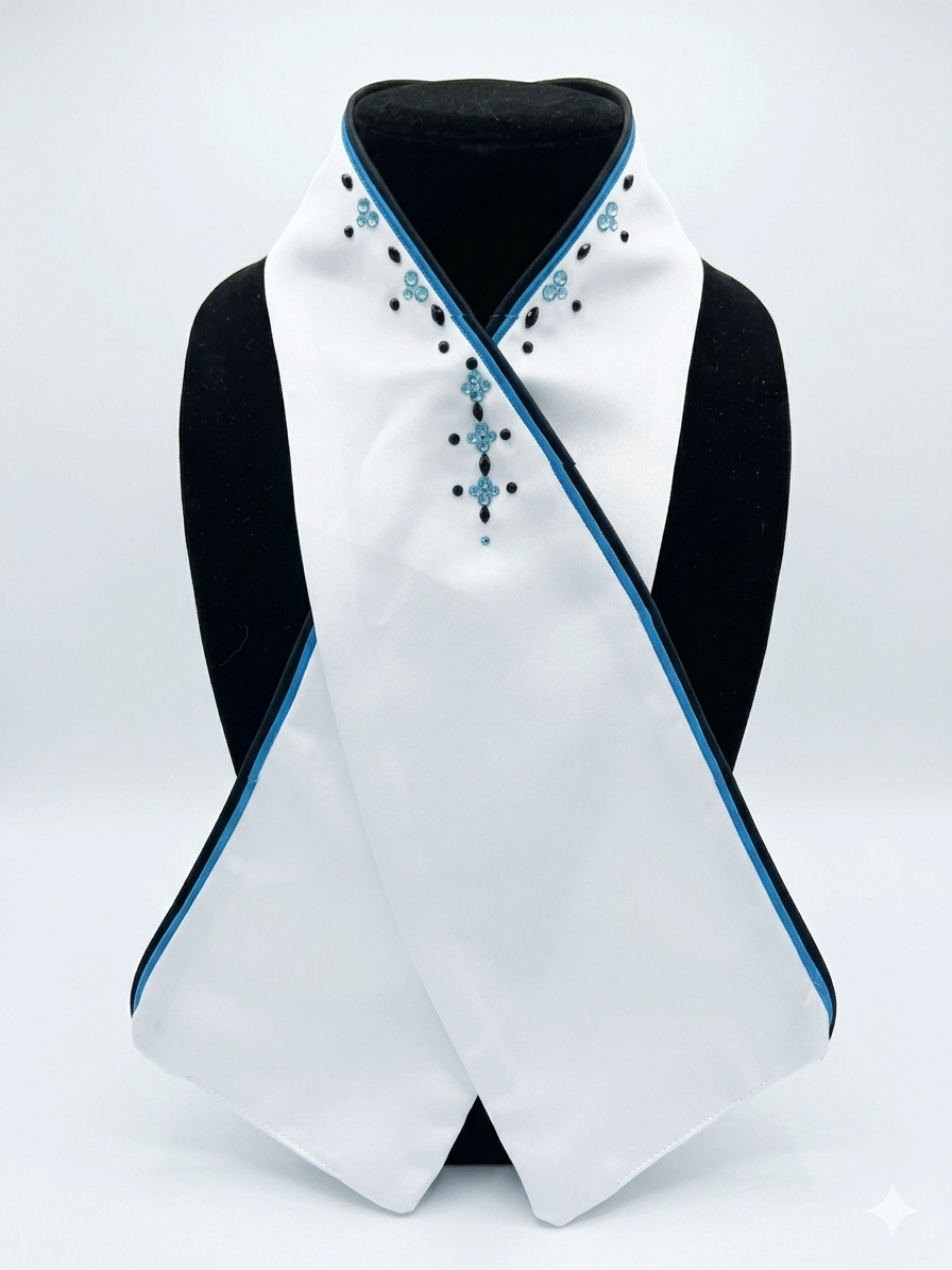 Lavallière de dressage personnalisée – Élégance classique et style unique