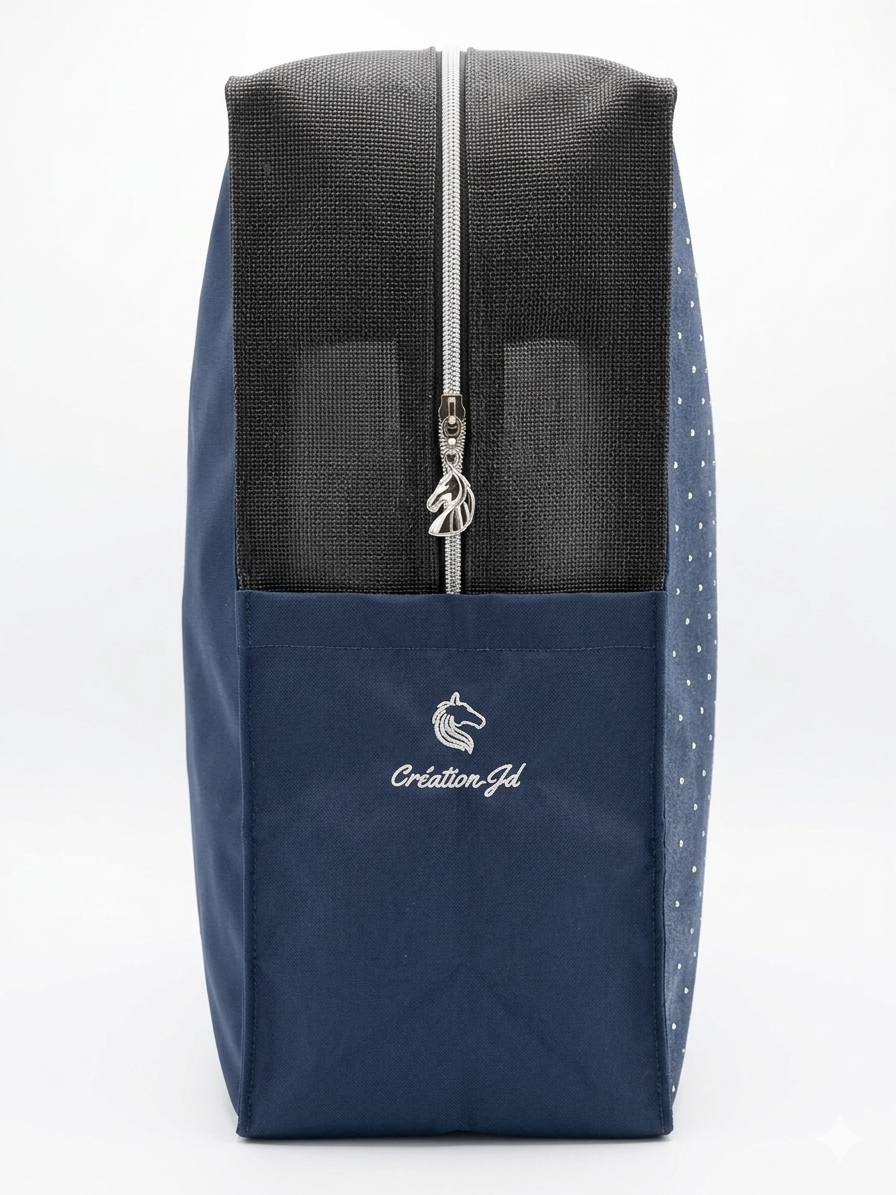 Sac à tapis de selle classique, confection unique et personnalisée,